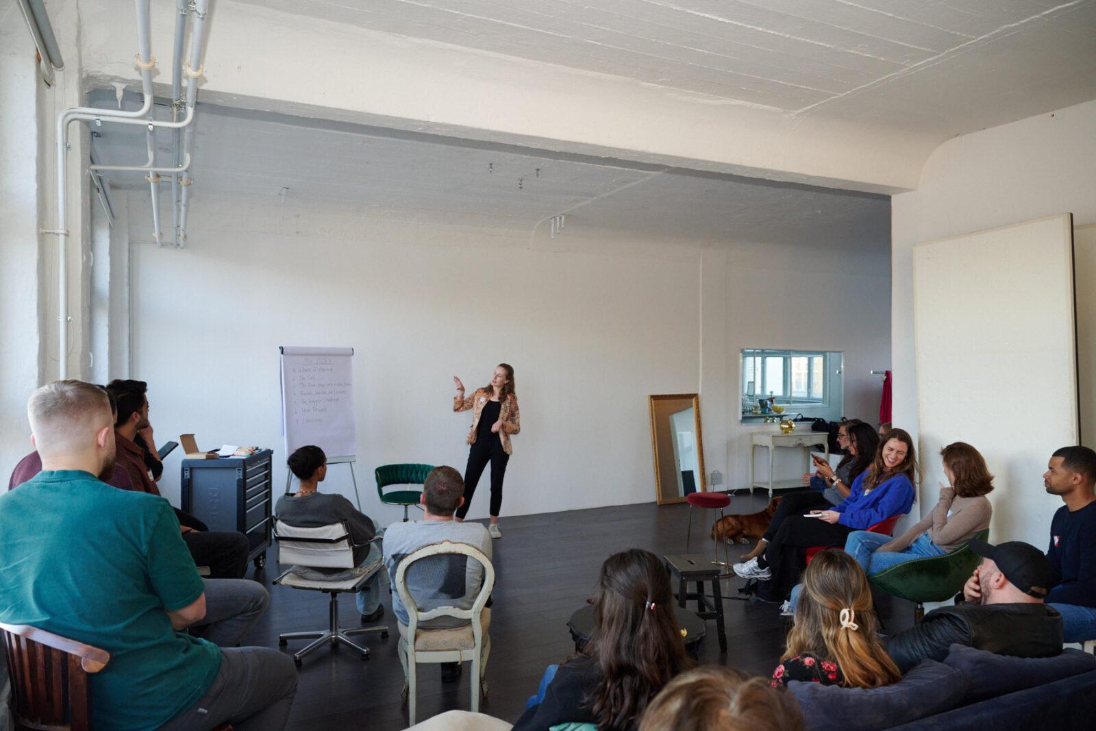 Workshop Event im Studio in Berlin Friedrichshain