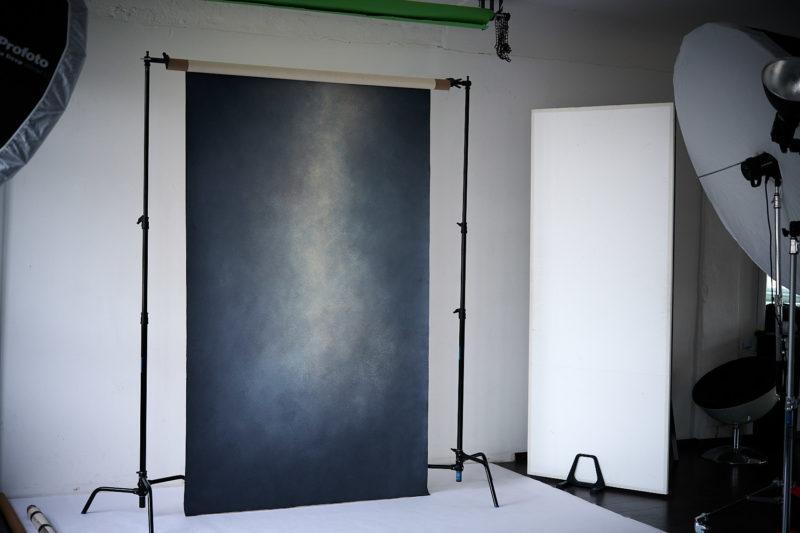 Leinwand im Tageslichtstudio Berlin Mietstudio Friedridchshain
